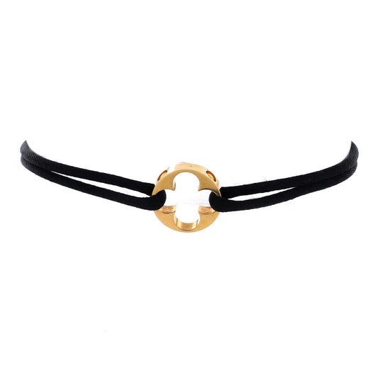 Empreinte Bracelet Silk Cord with 18K Yellow Gold