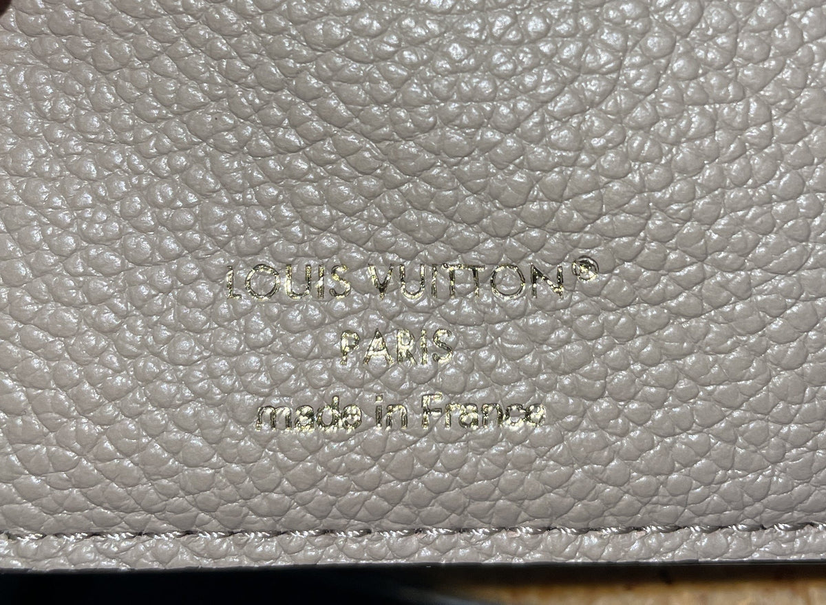 Clea Wallet Monogram Empreinte Leather