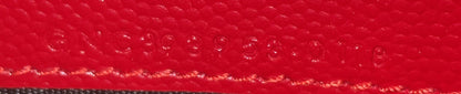 Classic Monogram Wallet on Chain Matelasse Chevron Leather Small