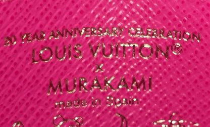 x Takashi Murakami Card Holder Monogram Multicolor with Leather