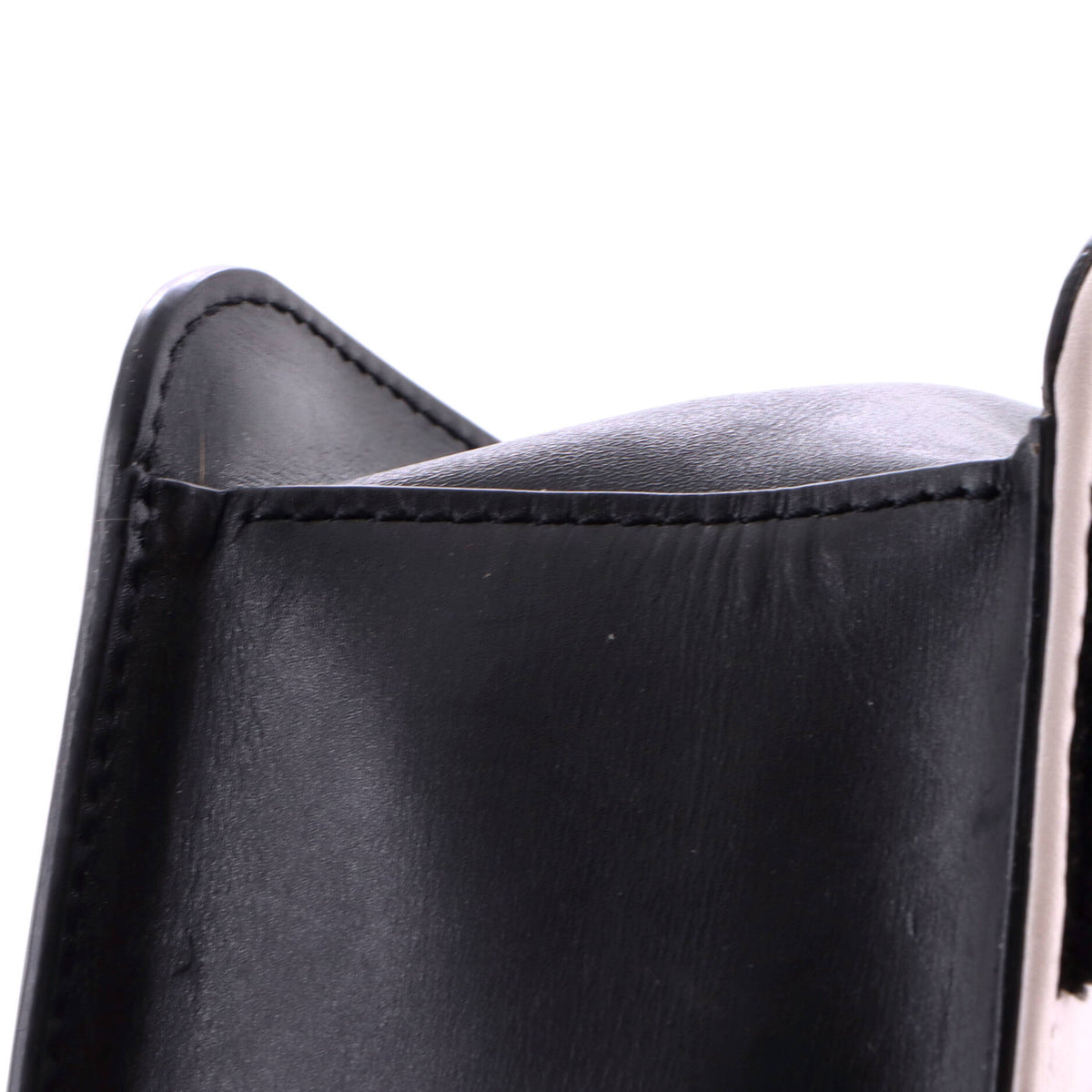 VSling Shoulder Bag Printed Textile with Leather Small