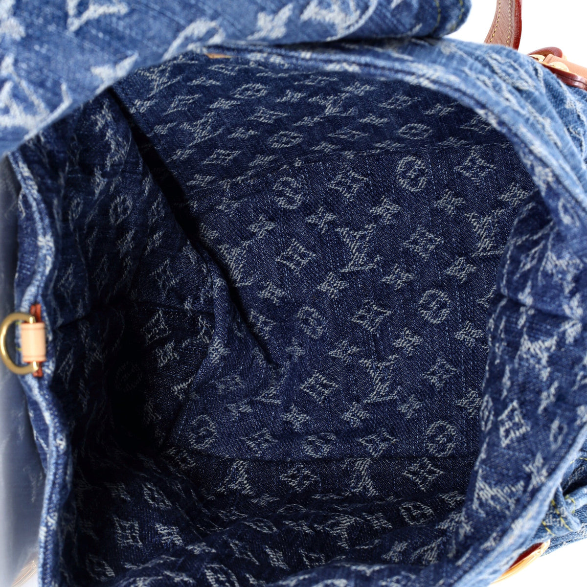 Venice Backpack Monogram Denim