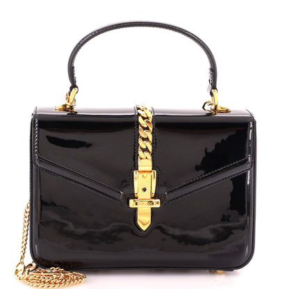 Sylvie 1969 Top Handle Bag Patent Mini