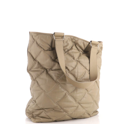 Hot Steam Padded Open Tote Leather Tall