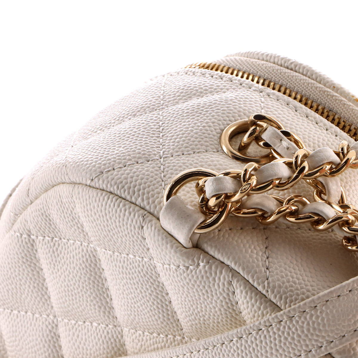 CC Day Backpack Quilted Caviar Mini