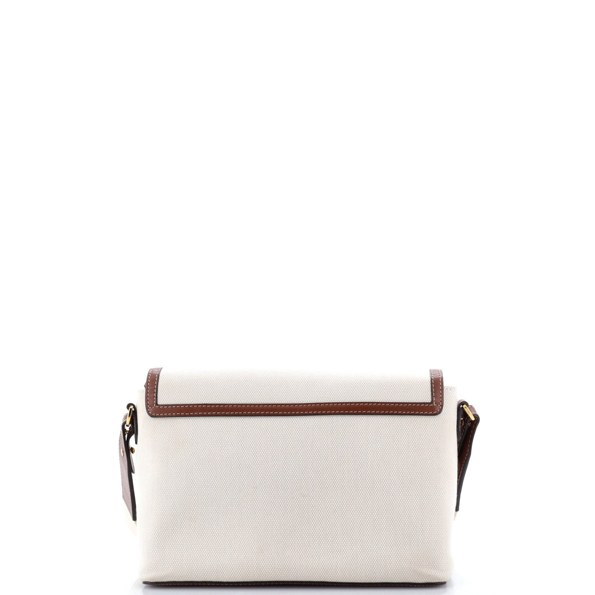 Note Crossbody Bag Canvas with Leather Medium