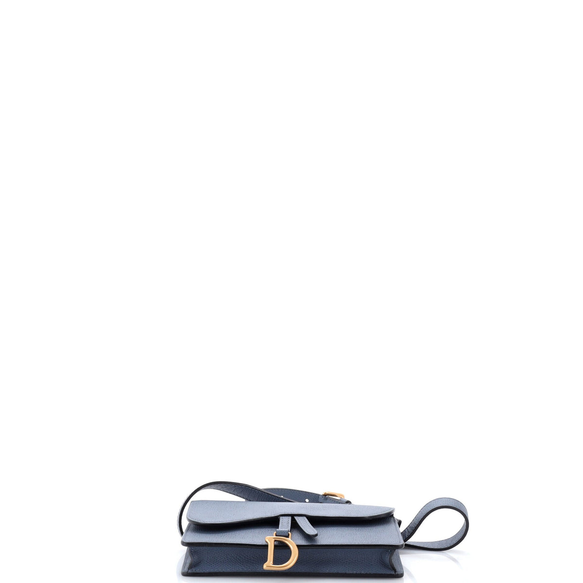 Saddle Rectangular Belt Bag Leather