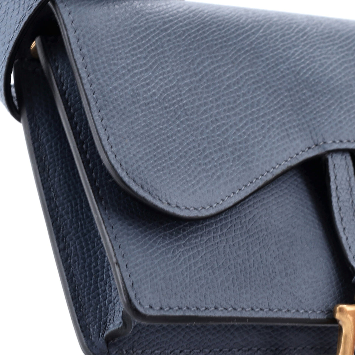 Saddle Rectangular Belt Bag Leather