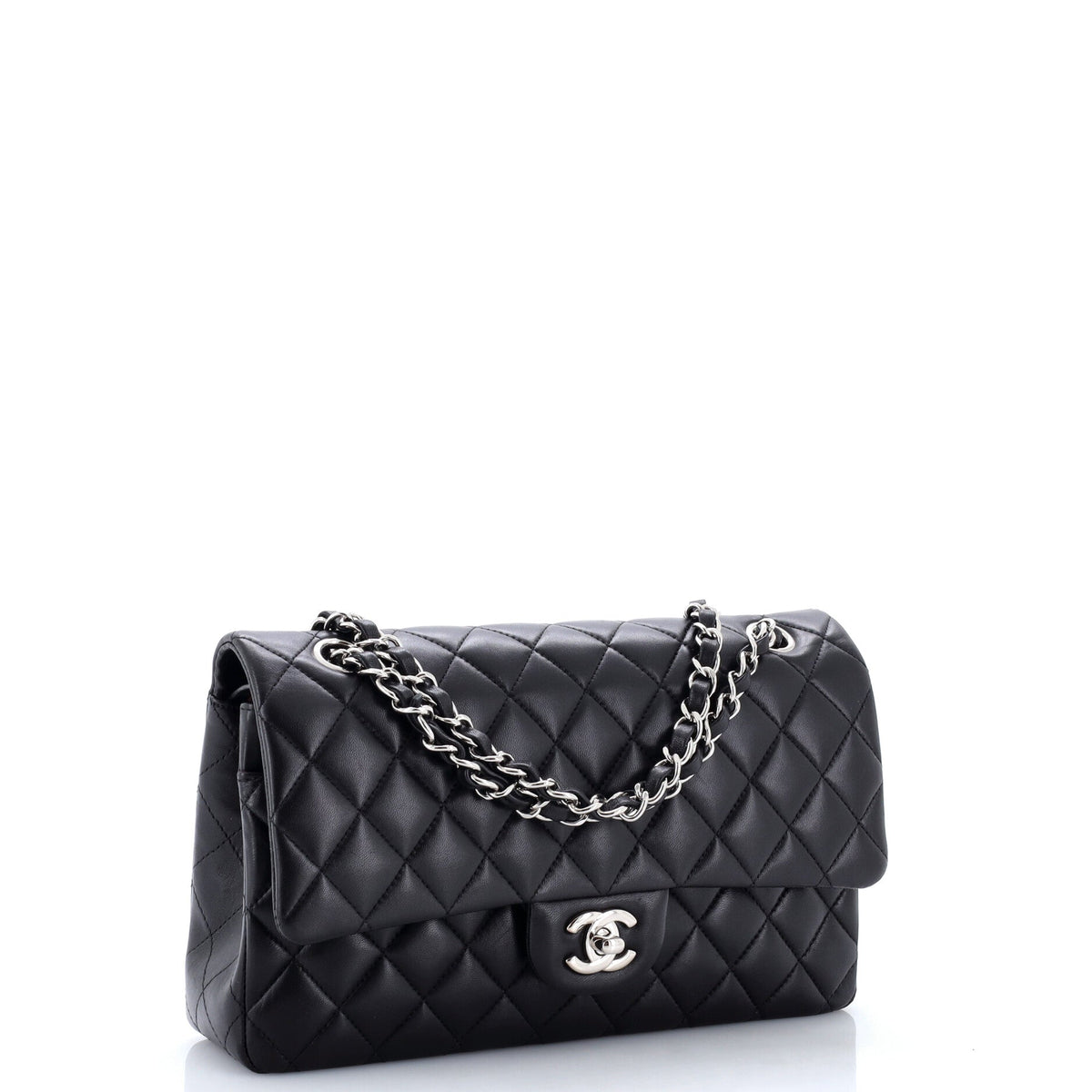 Classic Double Flap Bag Quilted Lambskin Medium