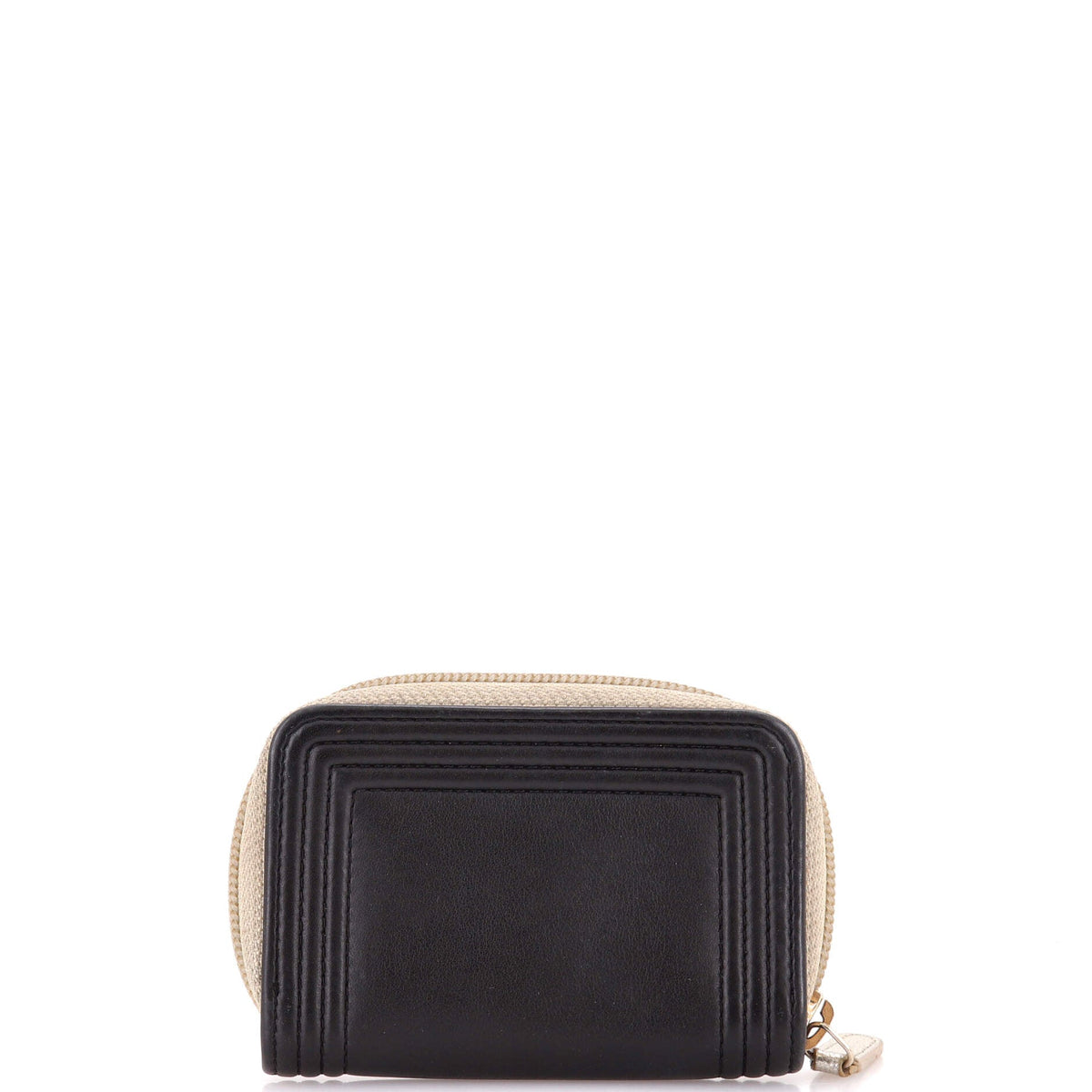 Compact Boy Wallet Glazed Iridescent Calfskin