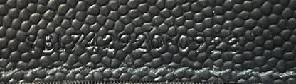 Classic Monogram Wallet on Chain Matelasse Chevron Leather Small