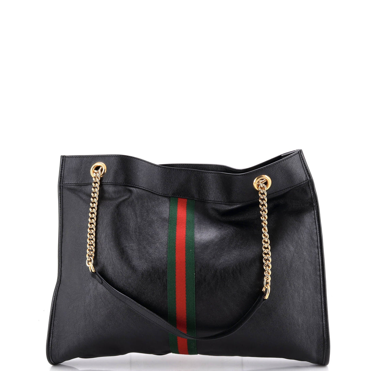 Rajah Chain Tote Leather Large