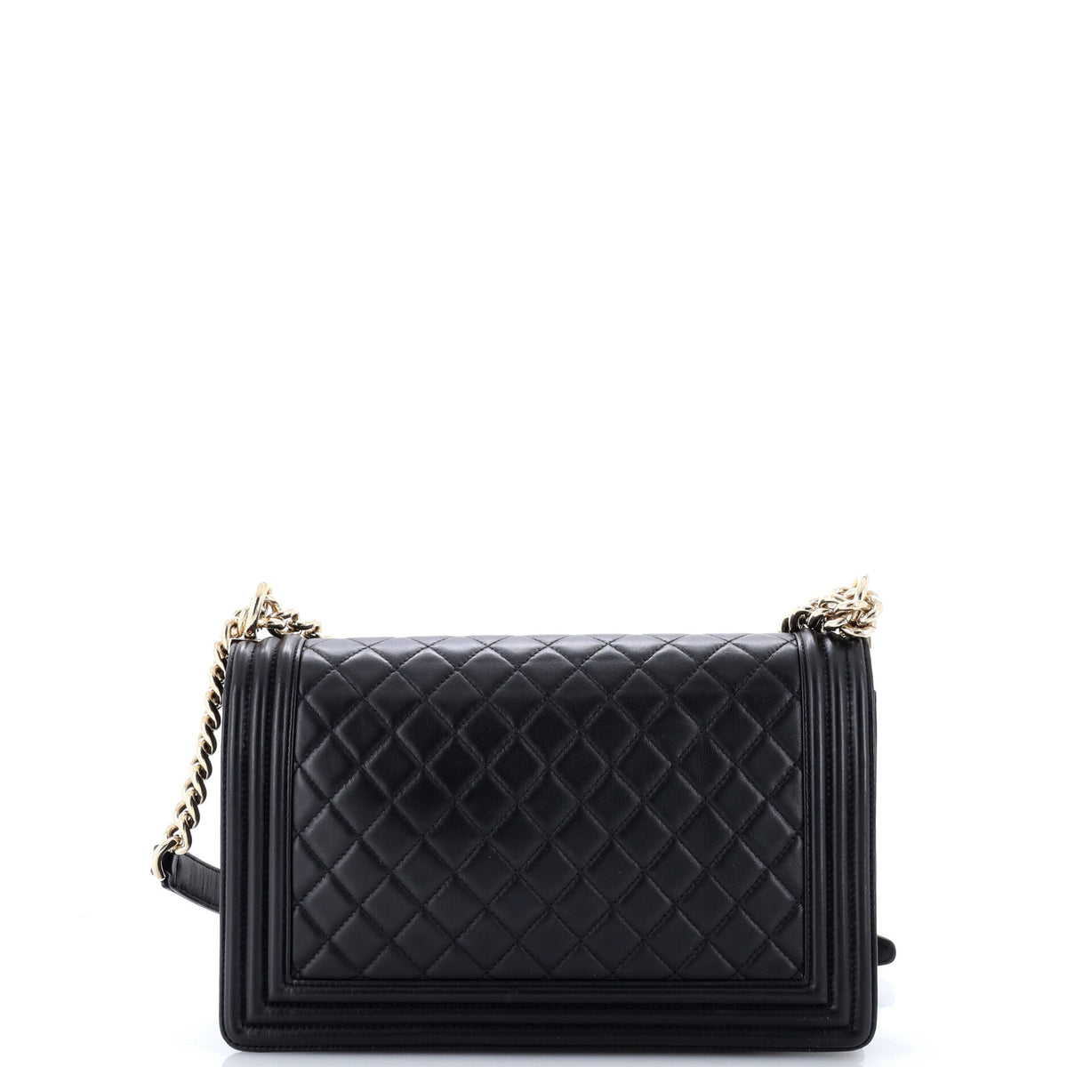 Boy Flap Bag Quilted Lambskin New Medium