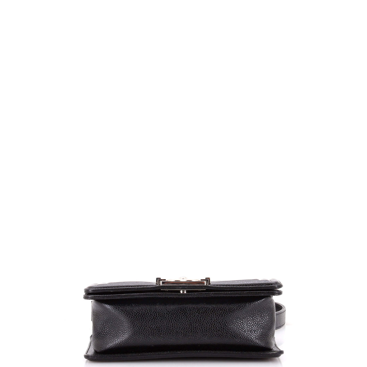 Boy Flap Bag Chevron Caviar Small