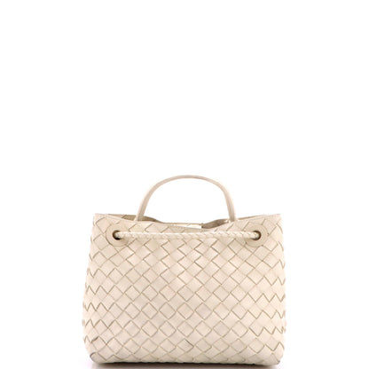 Andiamo Top Handle Bag Intrecciato Nappa Small