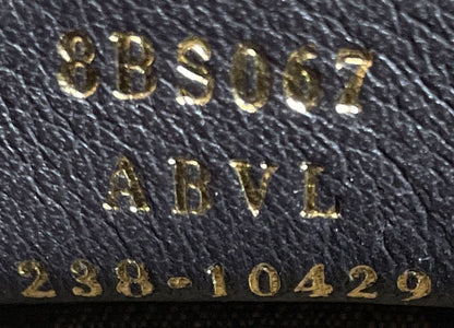 Logo By The Way Top Handle Bag Embossed Leather Mini