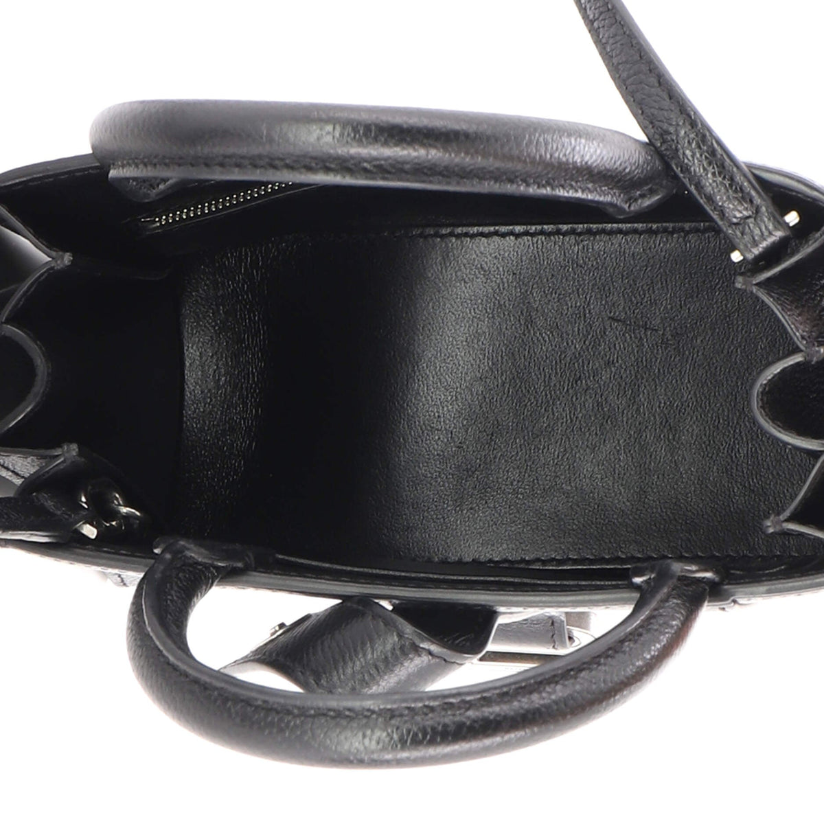 Hourglass East West Tote Leather XS