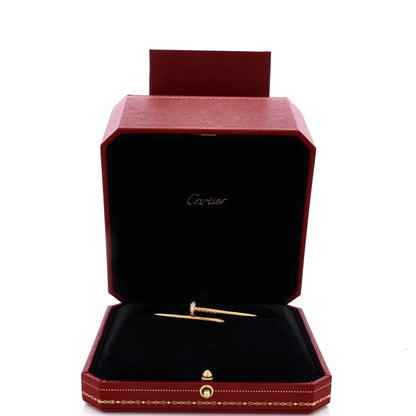 Juste un Clou Bracelet 18K Rose Gold with Diamonds Small