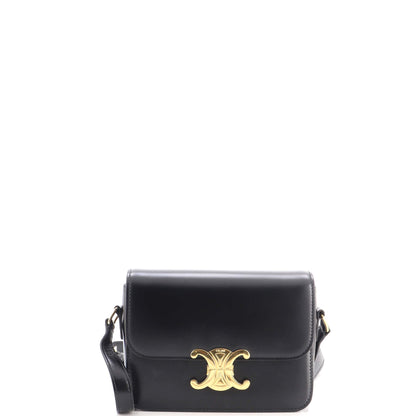 Triomphe Shoulder Bag Smooth Calfskin Teen