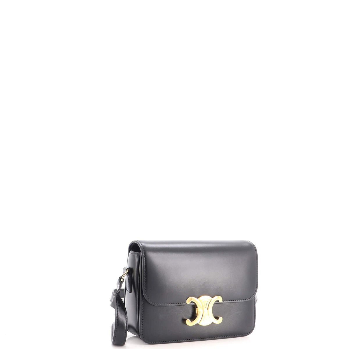 Triomphe Shoulder Bag Smooth Calfskin Teen
