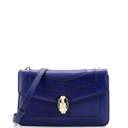 Serpenti Crossbody Bag Leather Small