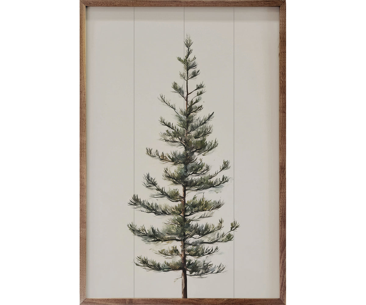 Kendrick Home Single Pine Tree White