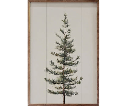 Kendrick Home Single Pine Tree White