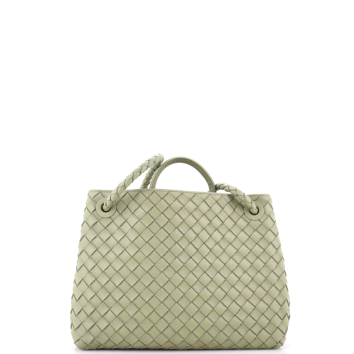Andiamo Top Handle Bag Intrecciato Nappa Medium