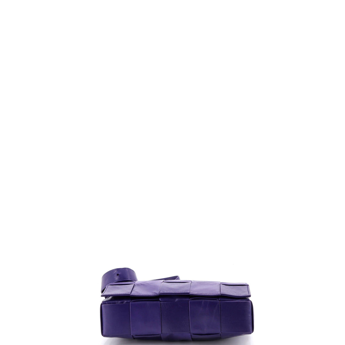 Cassette Crossbody Bag Maxi Intrecciato Leather Small