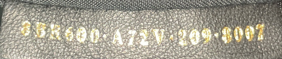 Baguette NM Bag Zucca Embossed Leather Medium