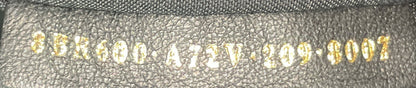 Baguette NM Bag Zucca Embossed Leather Medium