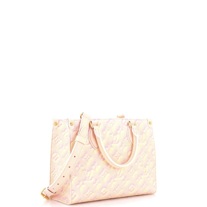 OnTheGo Tote Stardust Monogram Empreinte Leather PM