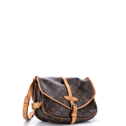 Saumur Handbag Monogram Canvas 30
