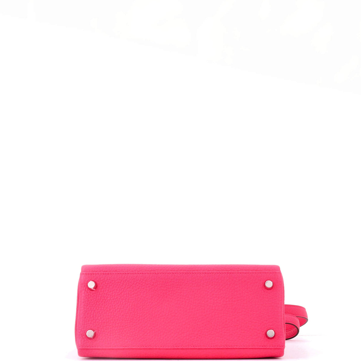 Special Order Kelly Handbag Bicolor Clemence with Brushed Palladium Hardware 25