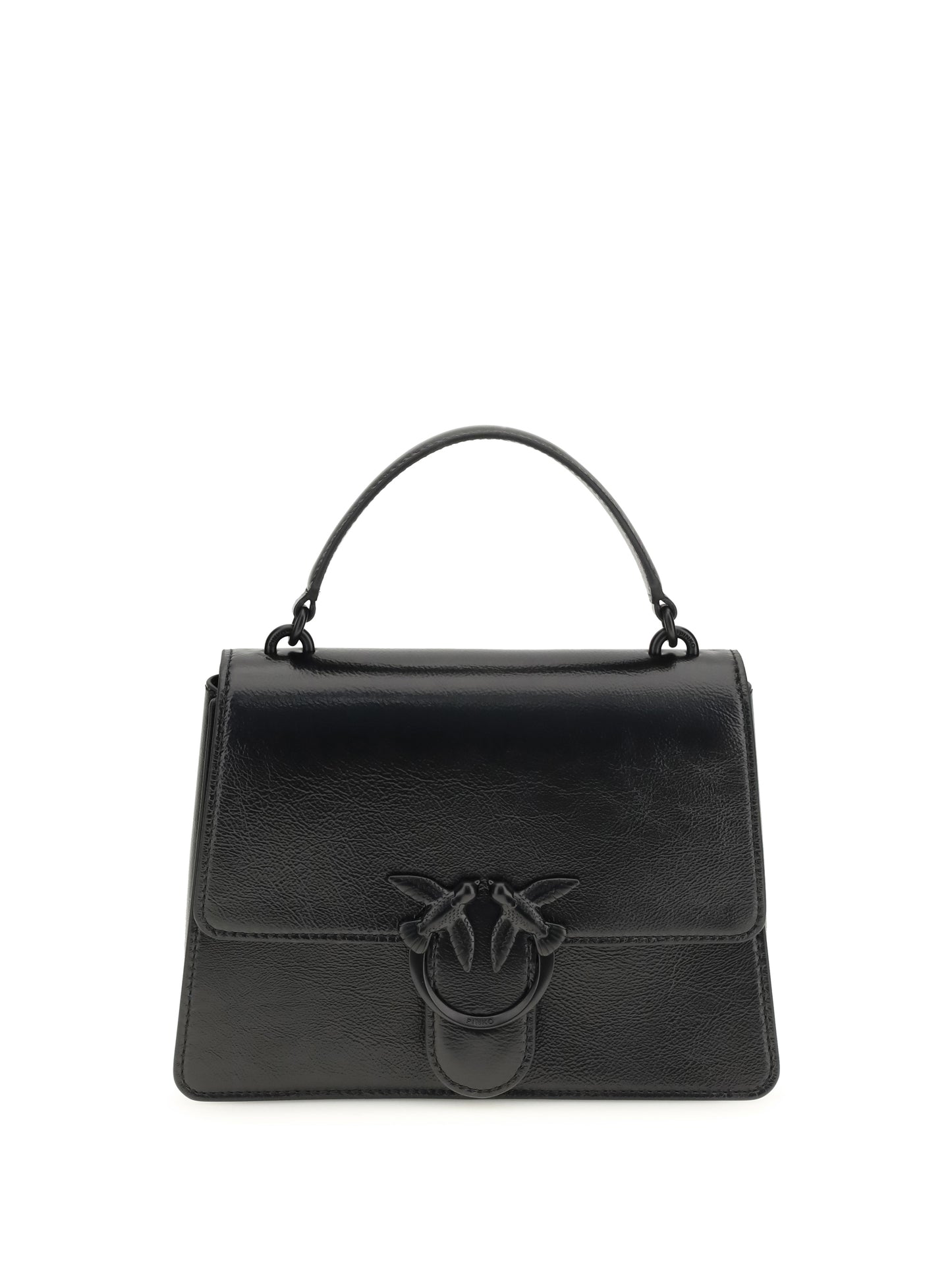 Handbag Love One Black Lambskin