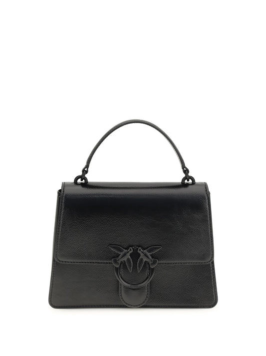Handbag Love One Black Lambskin