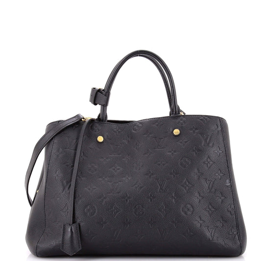 Montaigne Handbag Monogram Empreinte Leather GM