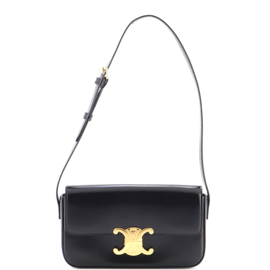 Triomphe East-West Shoulder Bag Smooth Calfskin