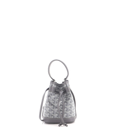 Petit Flot Bucket Bag Coated Canvas Mini