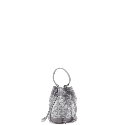Petit Flot Bucket Bag Coated Canvas Mini