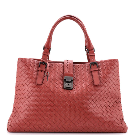 Roma Bag Intrecciato Nappa Medium