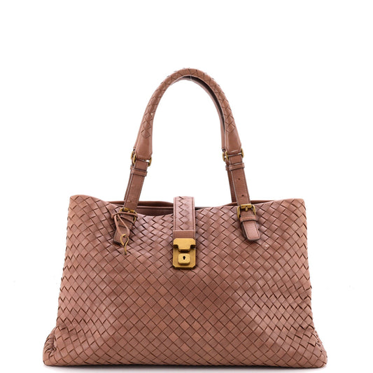 Roma Bag Intrecciato Nappa Medium