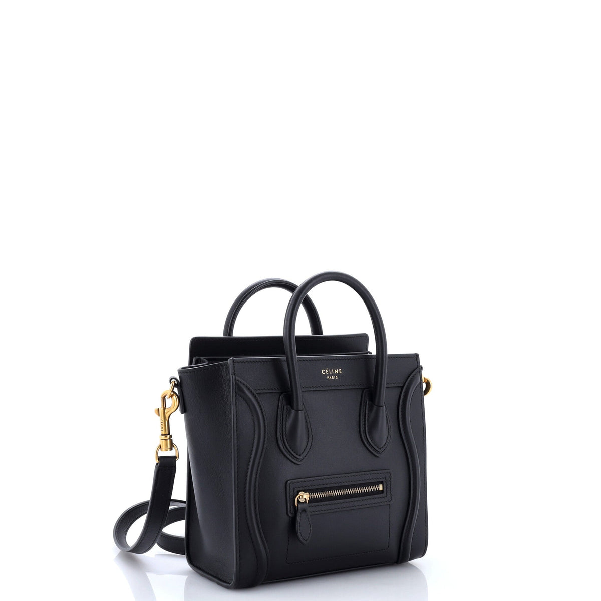 Luggage Bag Smooth Leather Nano