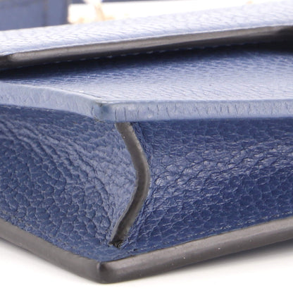 Interlocking Wallet on Chain Leather