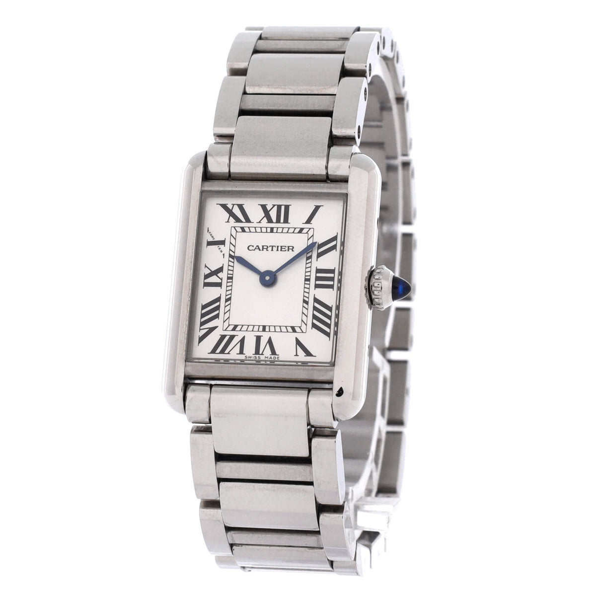 Must de Cartier Tank Quartz Watch Stainless Steel 22