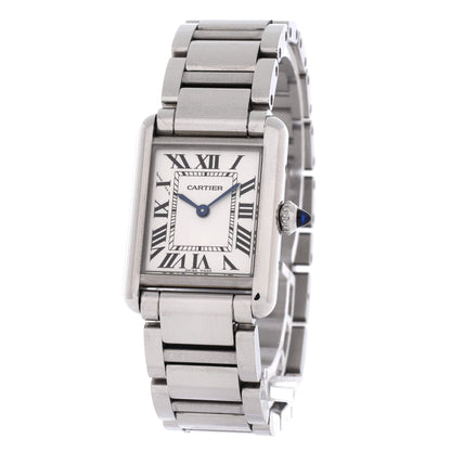 Must de Cartier Tank Quartz Watch Stainless Steel 22