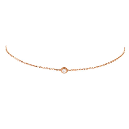 D'Amour Bracelet 18K Rose Gold and Diamond XS