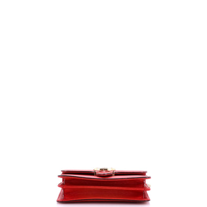Interlocking Shoulder Bag Leather Small