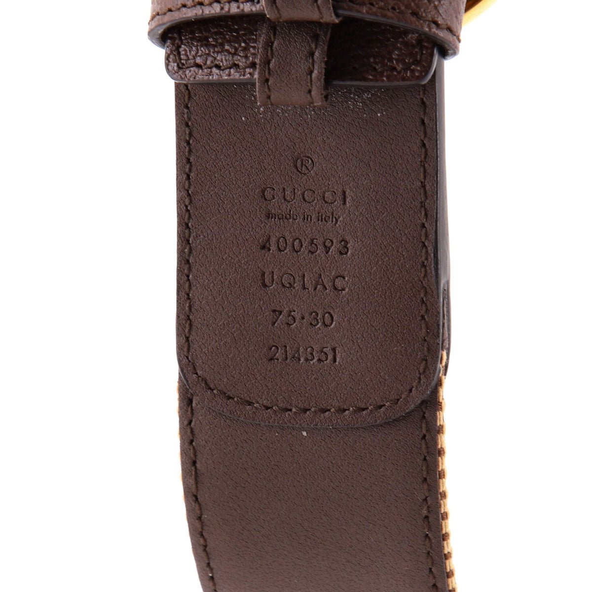 GG Marmont Belt Jumbo GG Canvas and Leather Wide