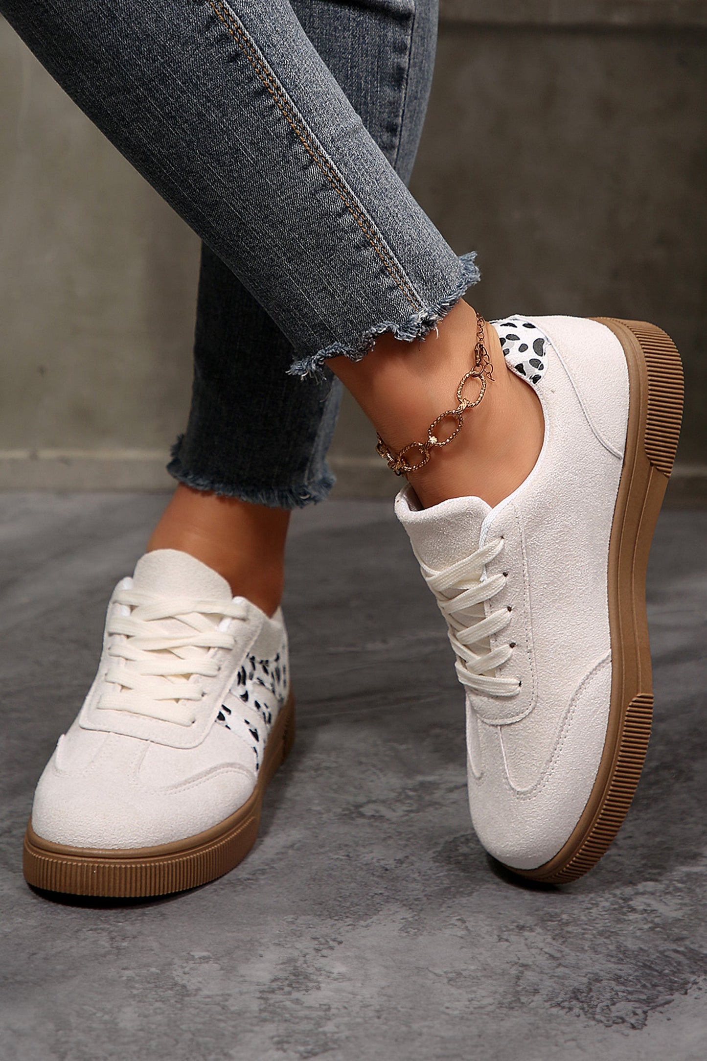 Threaded Pear Samantha Lace Up Casual Shoes